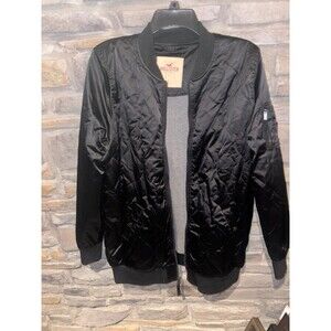 HOLLISTER Mens Large L Puffer/Bomber Jacket pockets on the arms